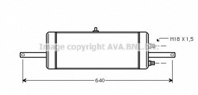 AVA QUALITY COOLING ol3237 -  масляный радиатор, двигательное масло